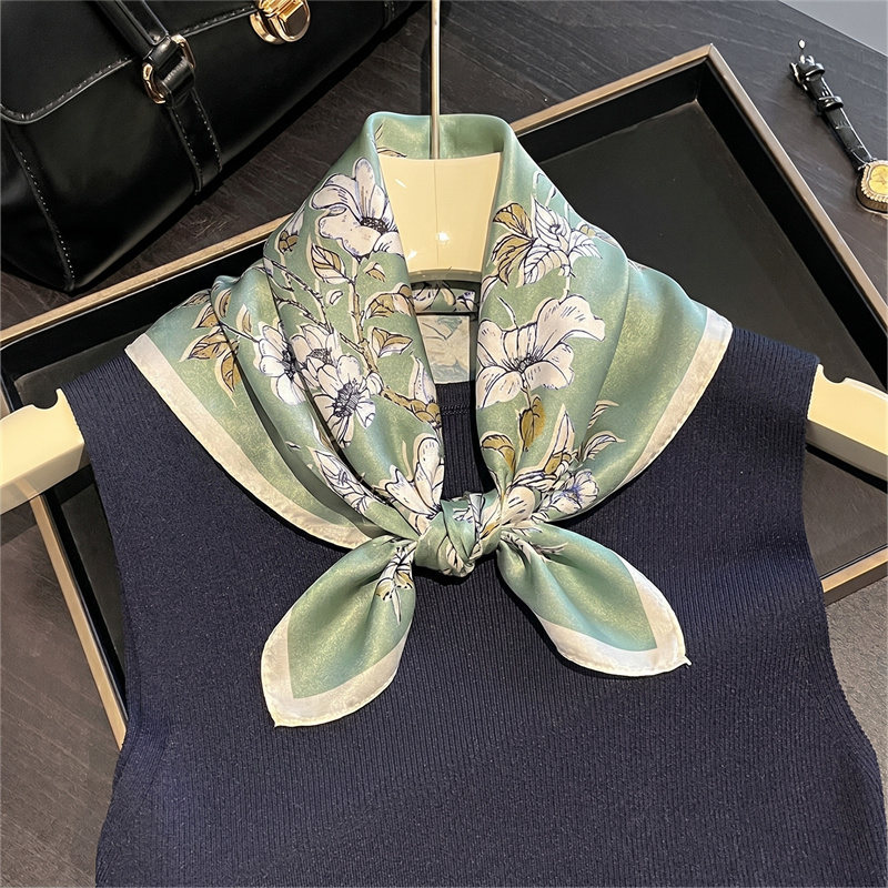100% Mulberry Silk Scarf Fresh – обзор и цена Ascot Neck Scarf