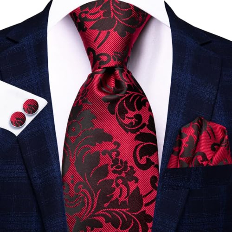 Silk Ties for Men Plaid Paisle – обзор и цена Silk Tie Striped