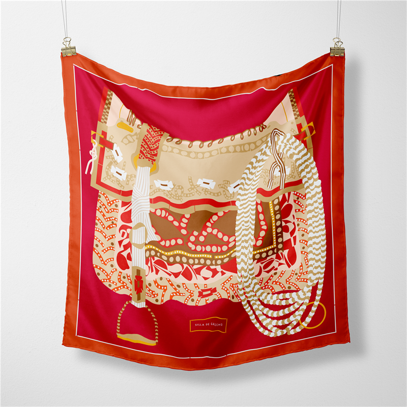 53CM Brand Silk Scarves Colour – обзор и цена Scarf Silk Square