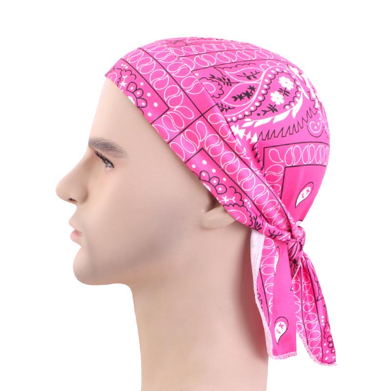 New Men Women Print Durag Du-R – обзор и цена Bandana Doo Rag
