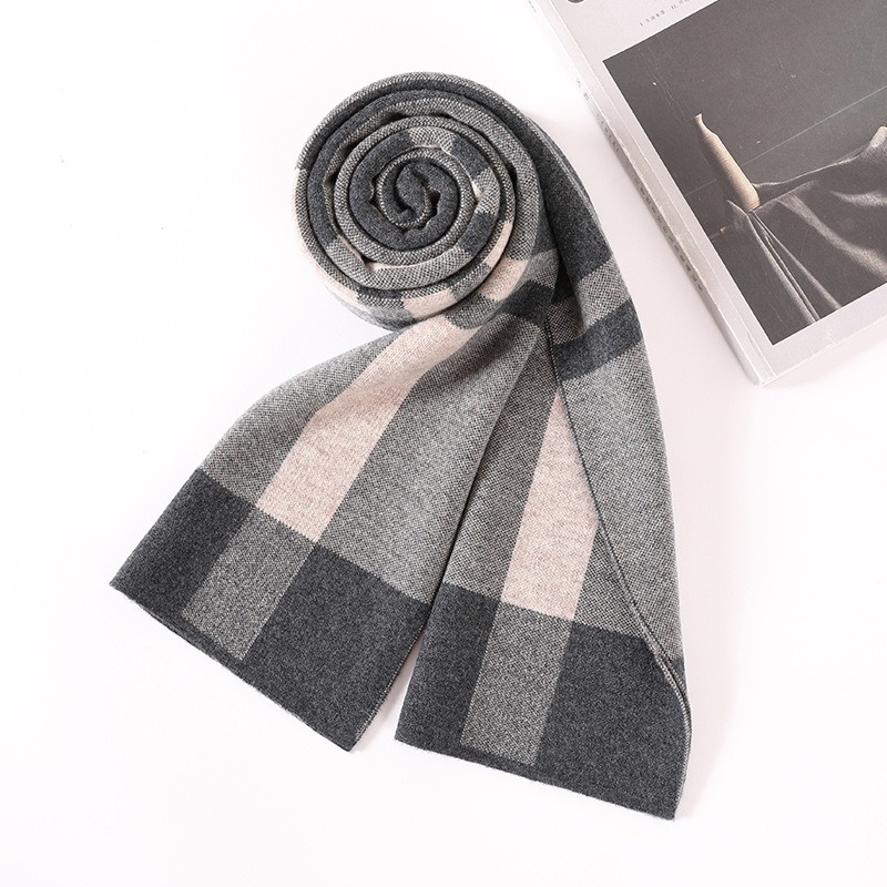Luxury Scarf Man Winter Warm W – обзор и цена Muffler Men Wool