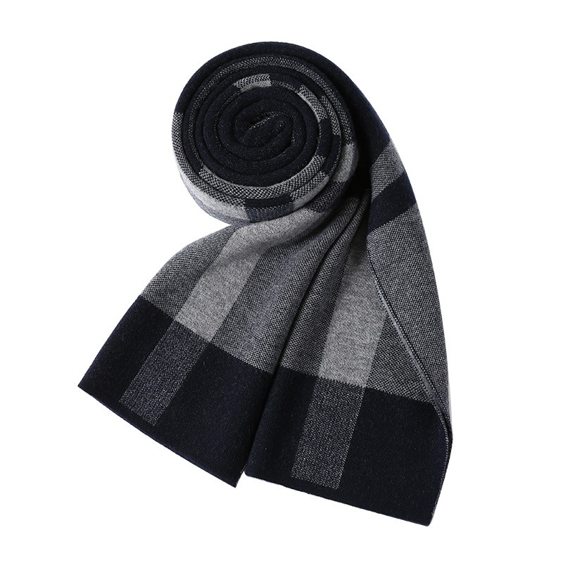 Luxury Scarf Man Winter Warm W – обзор и цена Muffler Men Wool