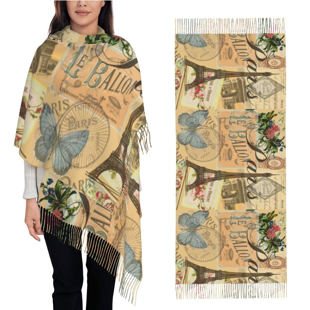 Shawl Wrap Women Winter Large  – обзор и цена Pashmina Wrap Large