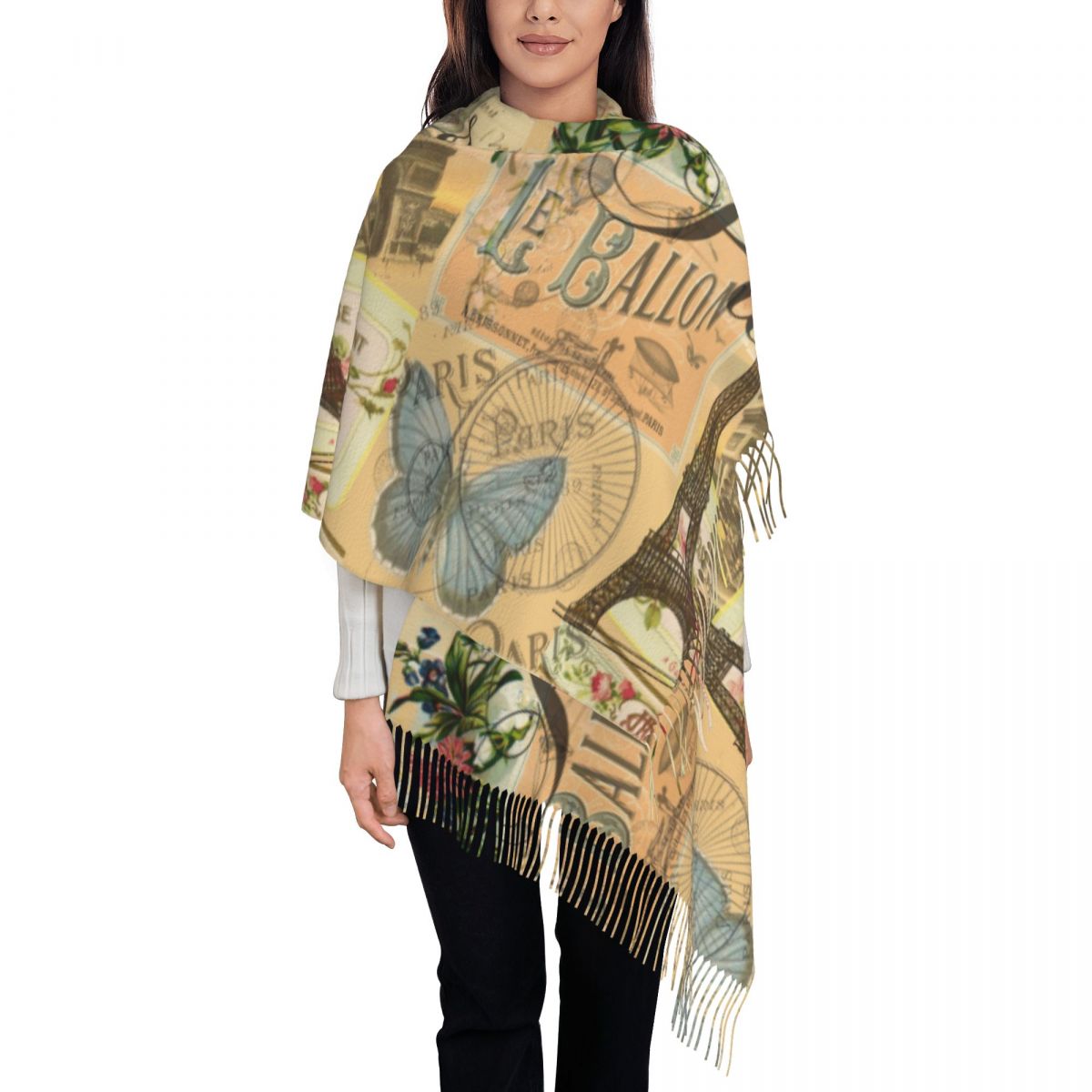 Shawl Wrap Women Winter Large  – обзор и цена Pashmina Wrap Large
