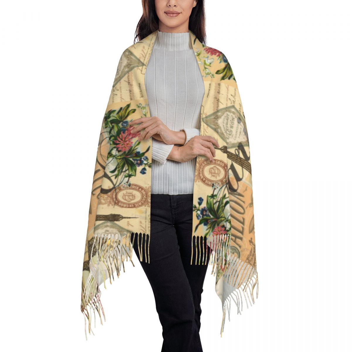 Shawl Wrap Women Winter Large  – обзор и цена Pashmina Wrap Large
