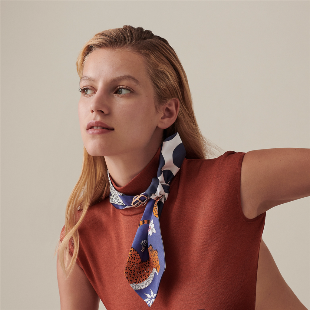 Women Scarf New Brand Bag Hair – обзор и цена Silk Neck Scarf