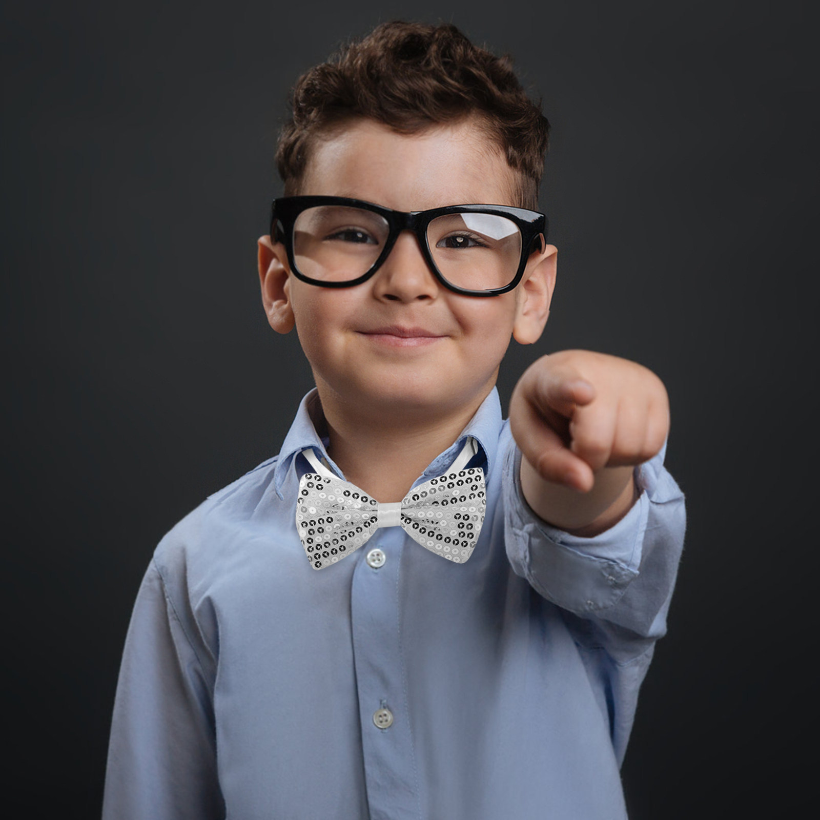 5Pcs Boys Sequin Bow Tie Child – обзор и цена Bow Tie Pre Tied