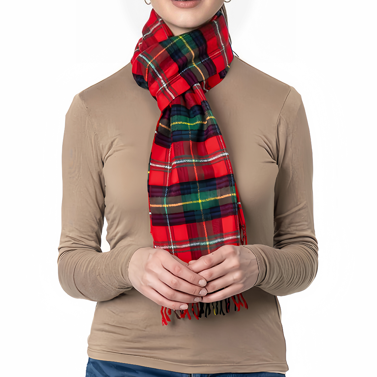 1pc classic plaid ultra soft a – обзор и цена Muffler Men Wool