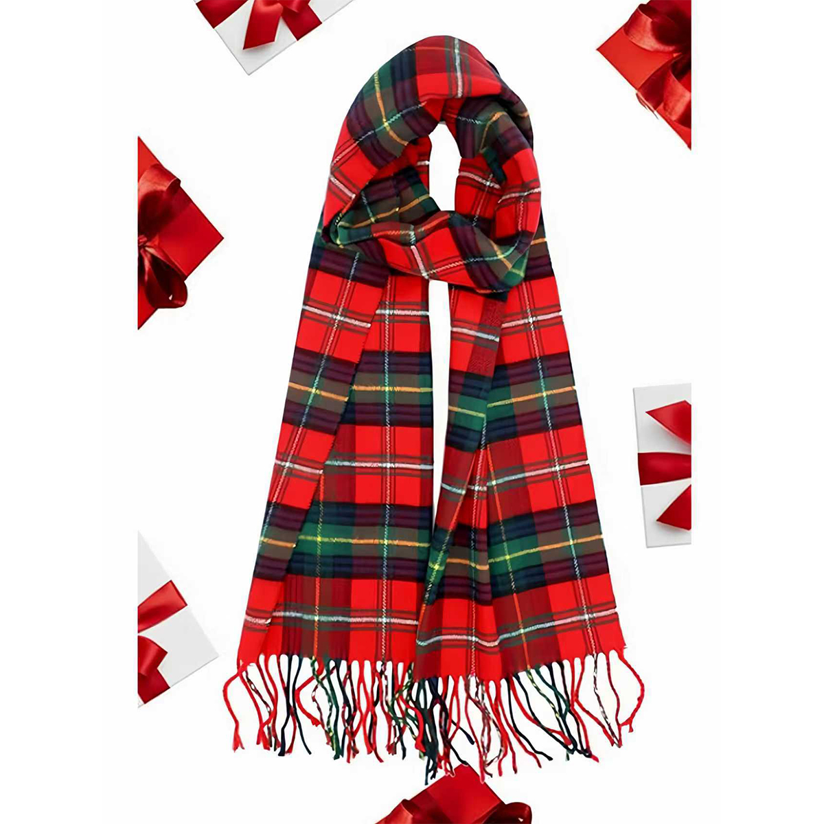 1pc classic plaid ultra soft a – обзор и цена Muffler Men Wool