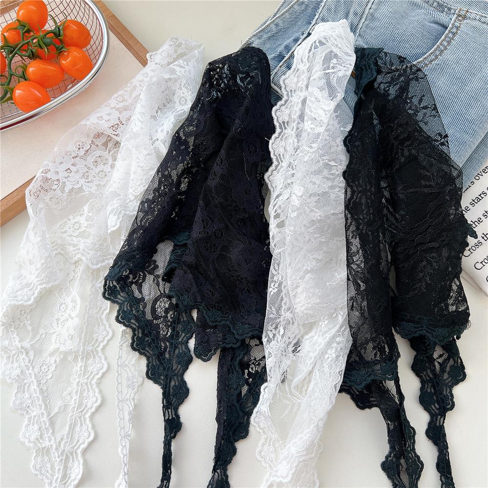 Vintage Lace Scarf Triangle Ne – обзор и цена Ascot Neck Scarf