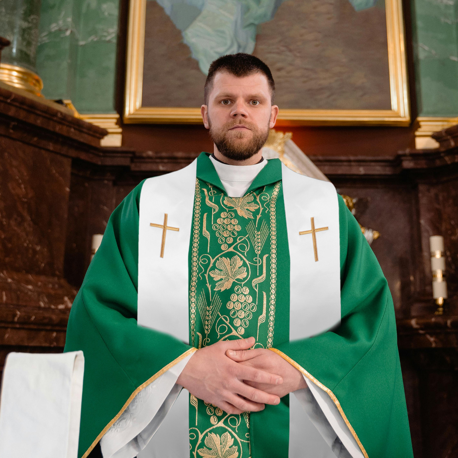 53 Inch Reversible Clergy Stol – обзор и цена Stole Wedding Shawl