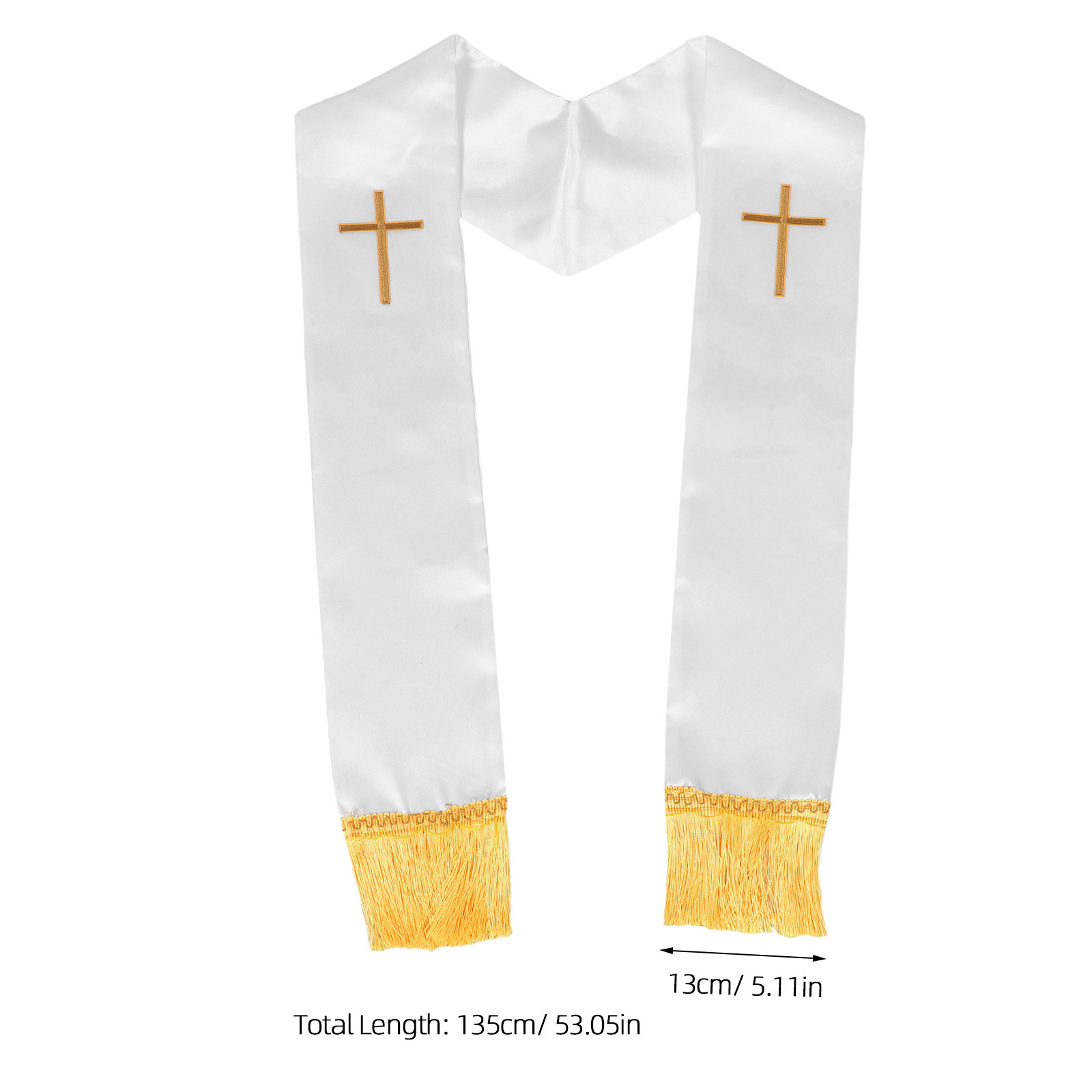 53 Inch Reversible Clergy Stol – обзор и цена Stole Wedding Shawl