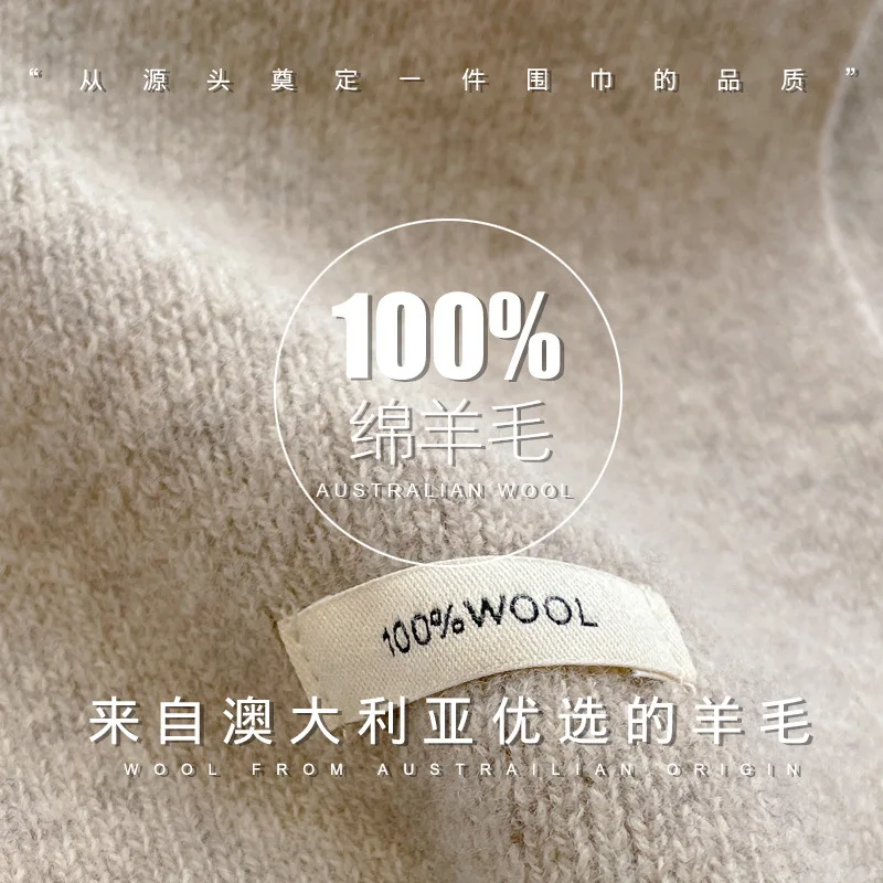 High Quality 100% Wool Scarf M – обзор и цена Muffler Men Wool