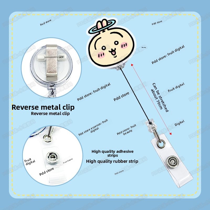 jiyi Retractable Badge Reel Ka – обзор и цена Lanyard Badge Holder