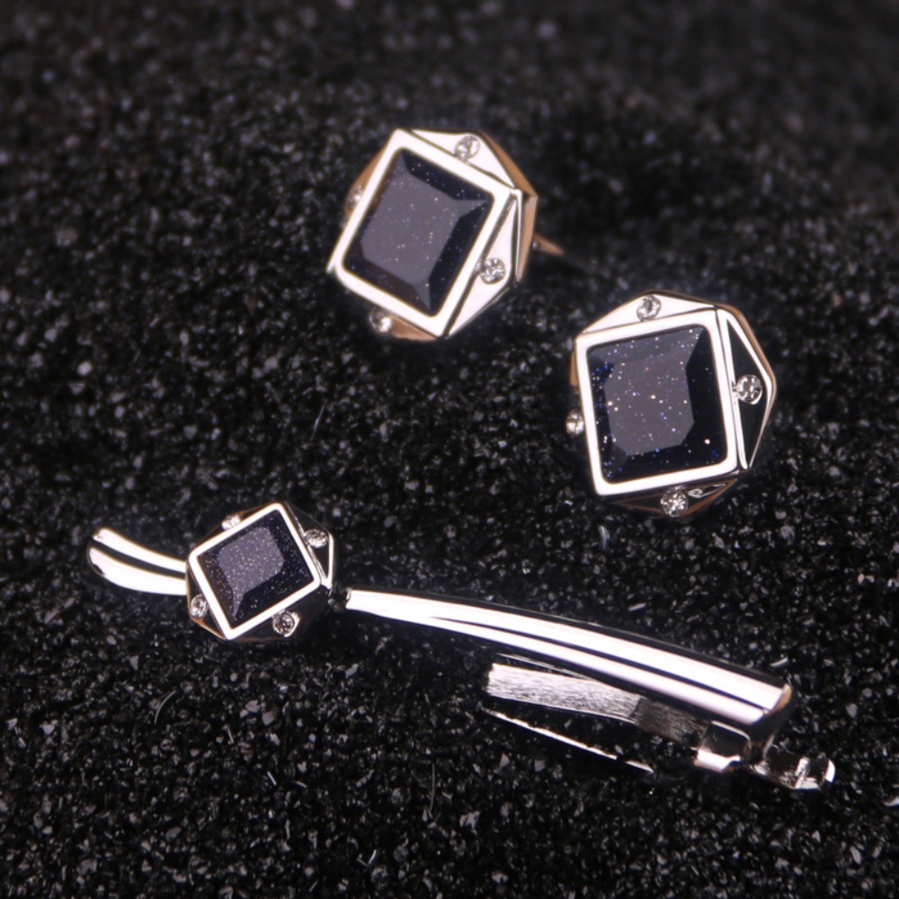 A Set Men's Tie Clip Groom Tux – обзор и цена Tie Bar Set Gift