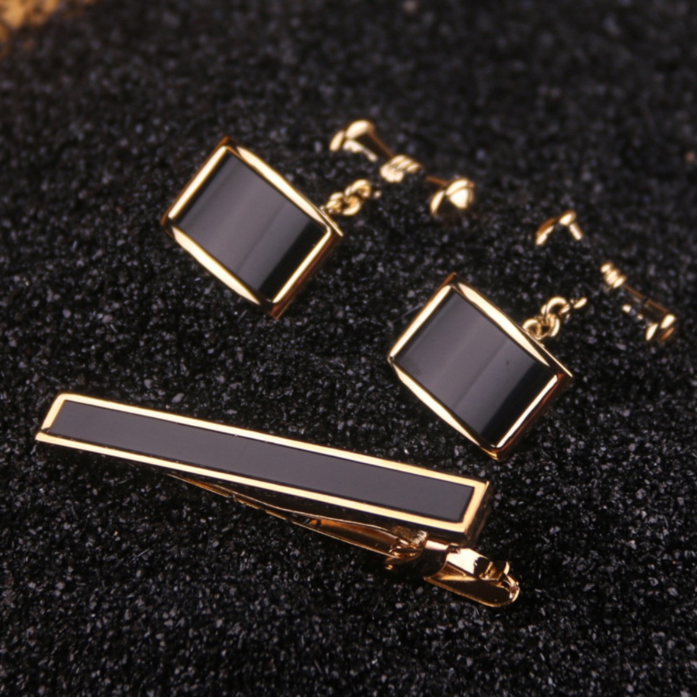 A Set Men's Tie Clip Groom Tux – обзор и цена Tie Bar Set Gift