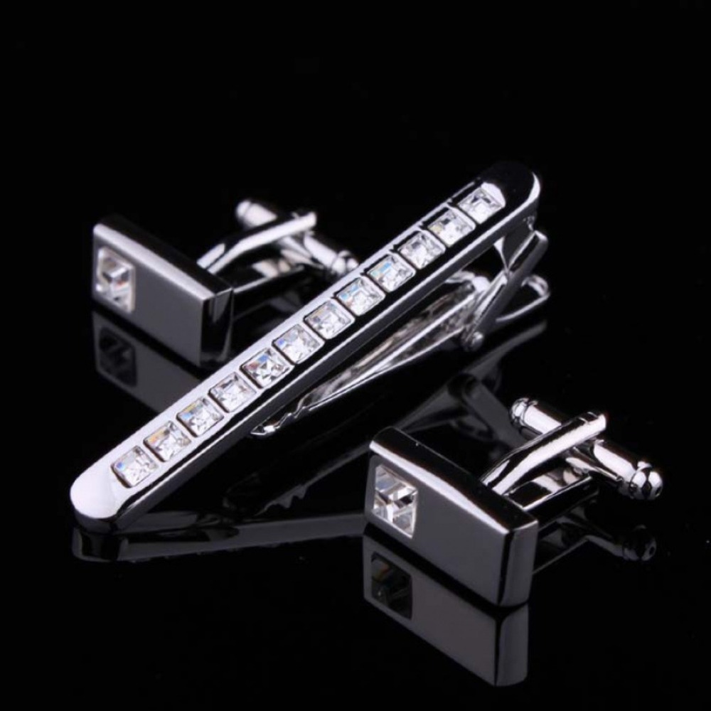 A Set Men's Tie Clip Groom Tux – обзор и цена Tie Bar Set Gift