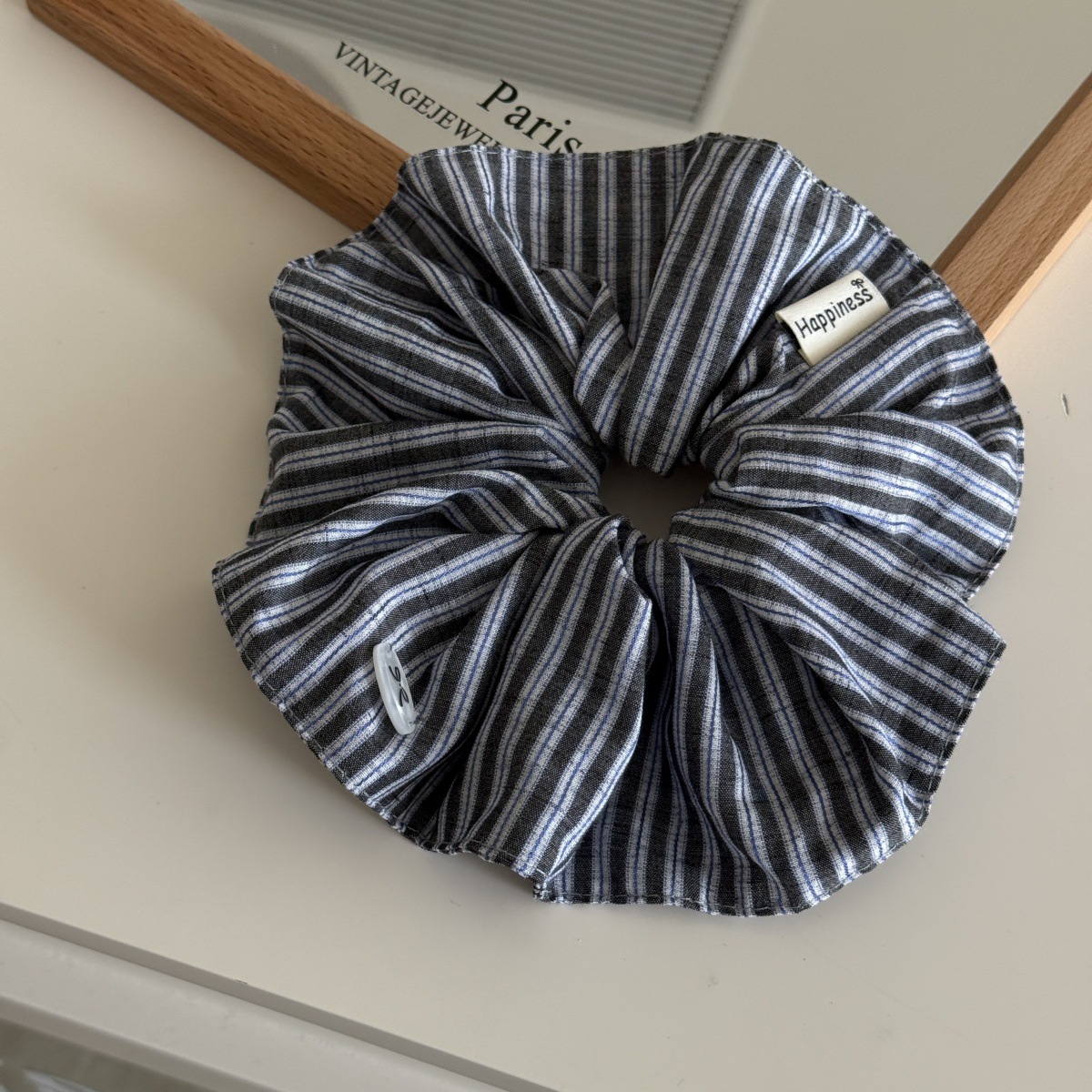 Korea Fashion Stripe Hair Rubb – обзор и цена Silk Tie Striped