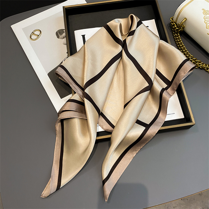 100% Real Silk Scarf New 70CM  – обзор и цена Silk Neck Scarf