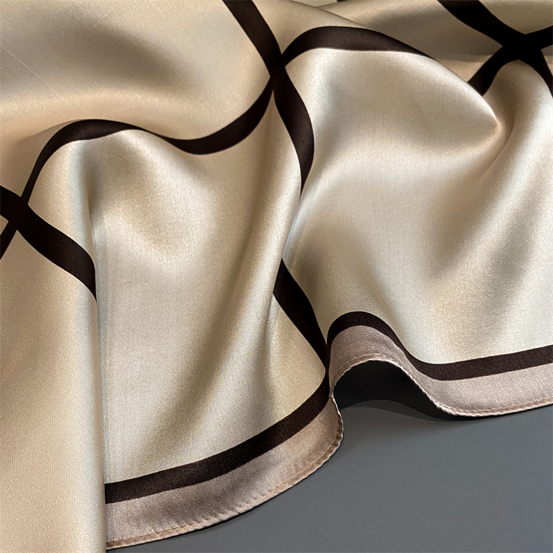 100% Real Silk Scarf New 70CM  – обзор и цена Silk Neck Scarf